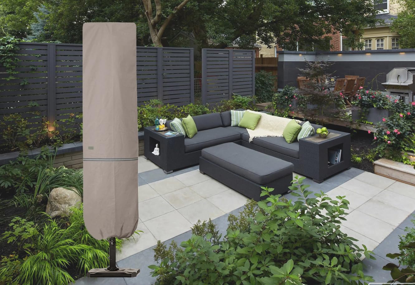 Garden Balsam all-year protection cover maintains neat patio spaces