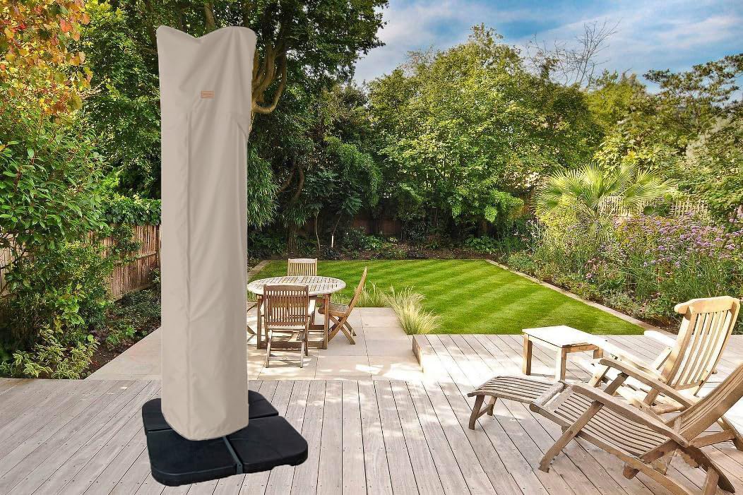 Garden Balsam easy-clean cover cleans with damp cloth or hose.