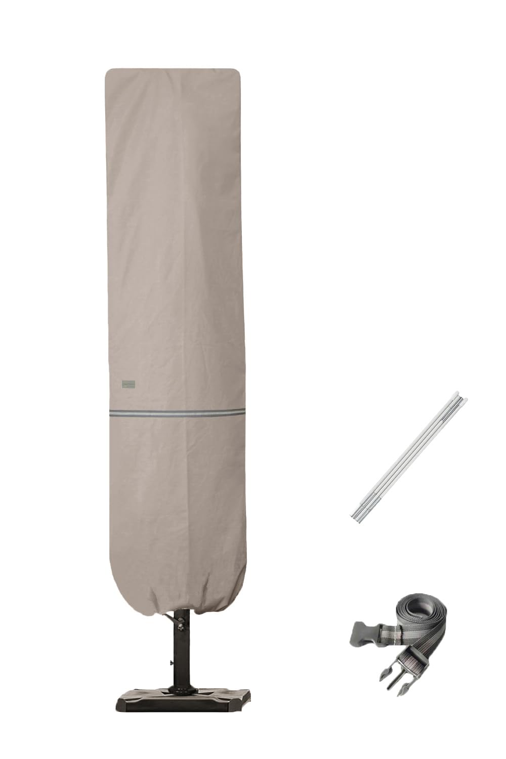 Garden Balsam patio umbrella cover for 7-11 ft umbrellas protects from rain and sun