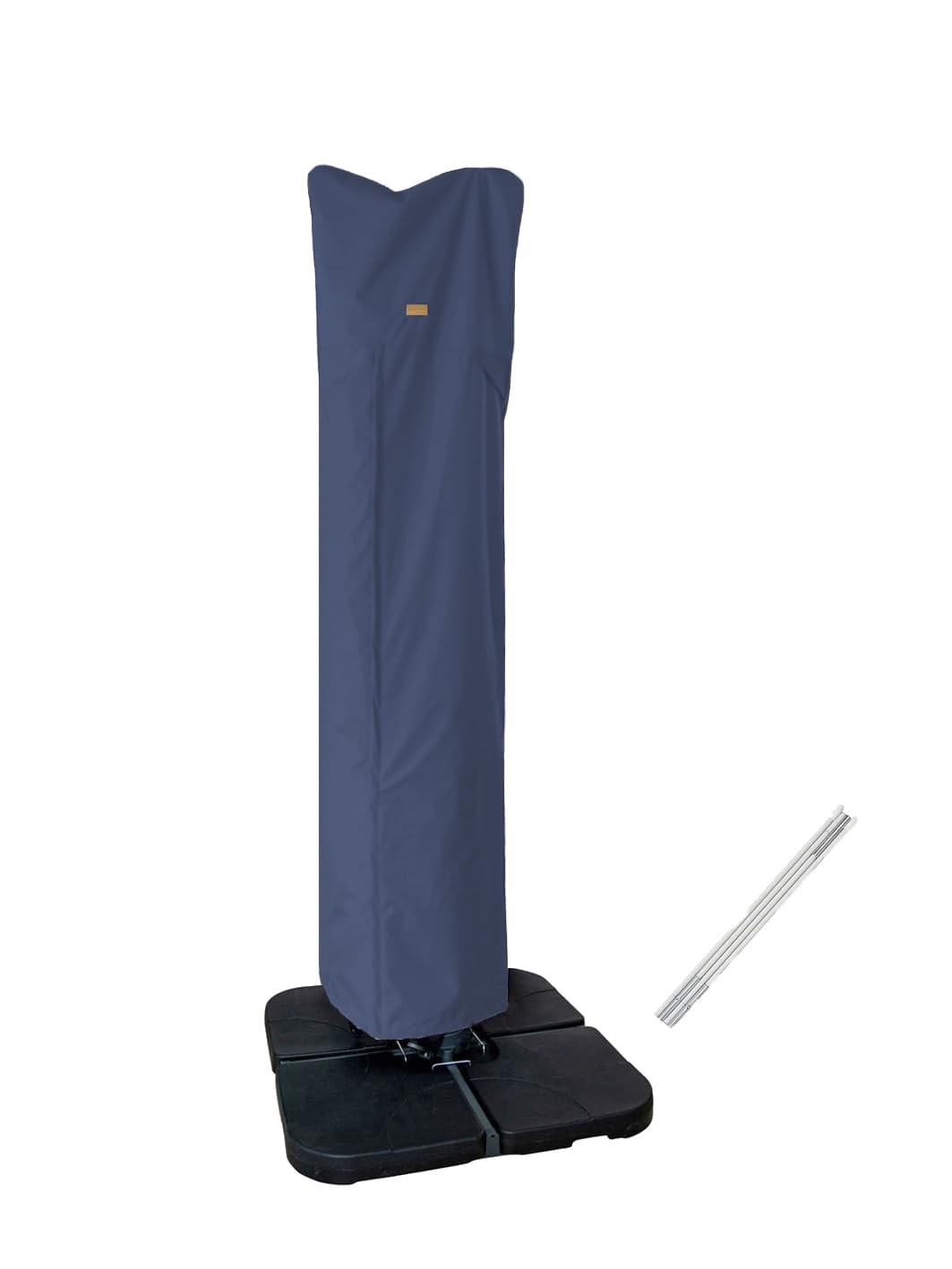 Garden Balsam patio umbrella cover for 9-13 ft umbrellas protects against rain and sun.