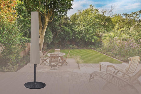 Garden Balsam cleaning-friendly cover being wiped down after use