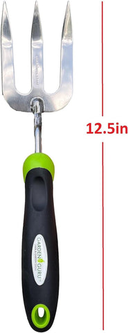 Garden Guru ergonomic handle reduces hand fatigue during long sessions