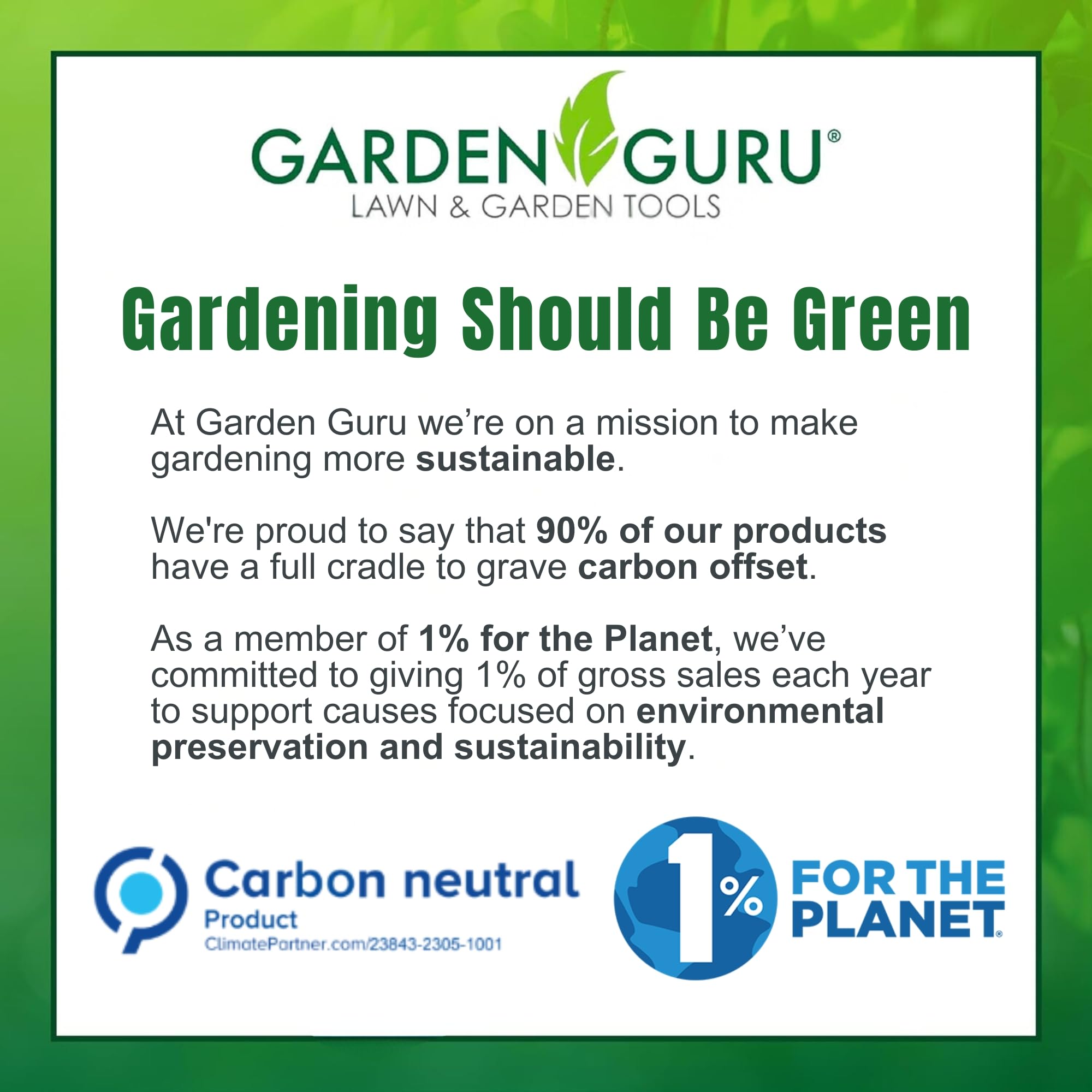 Garden Guru thick 3-inch foam cushion provides ample padding for sensitive knees.