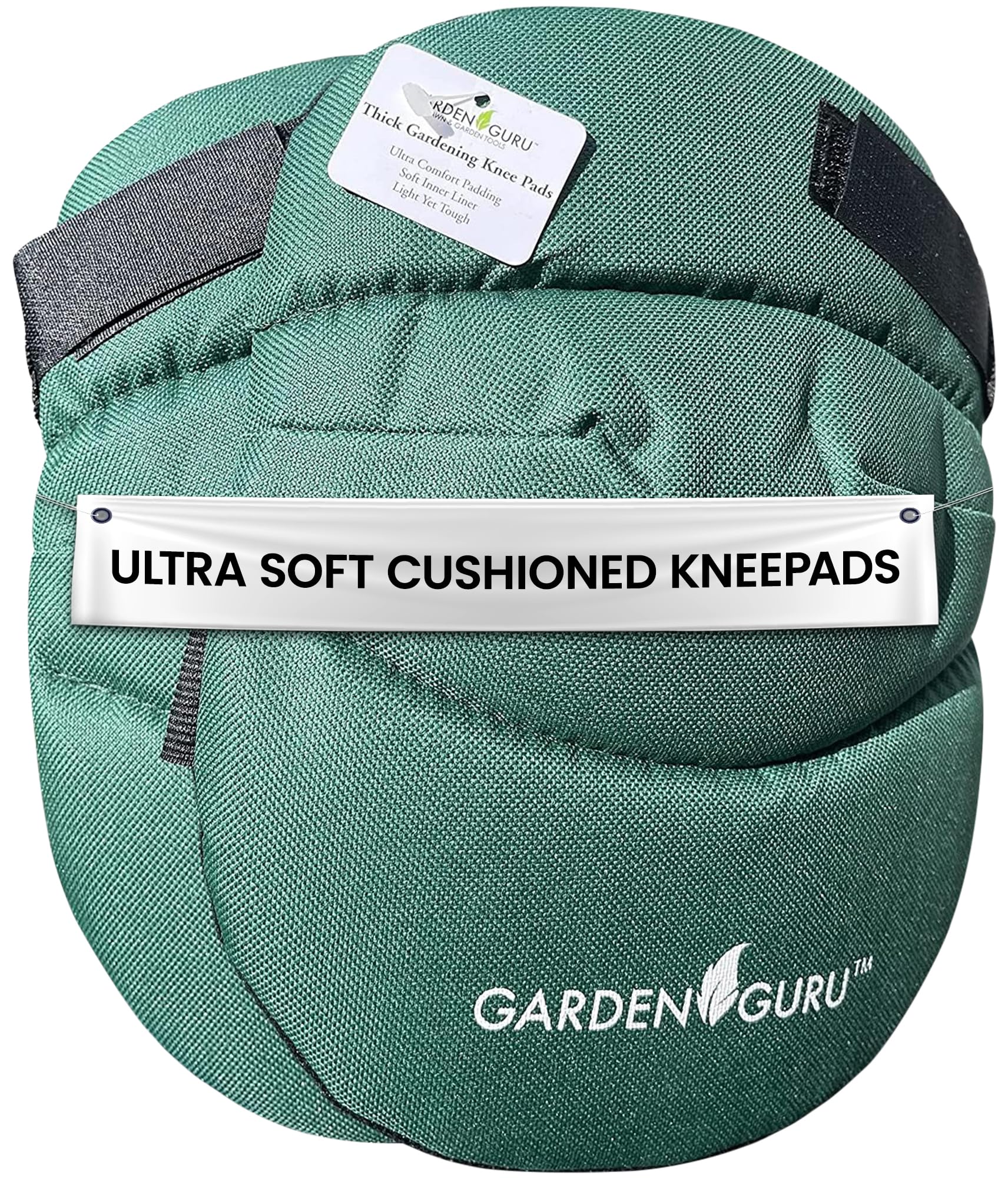 Garden Guru knee pads adjustable-straps provide secure all-day comfort.