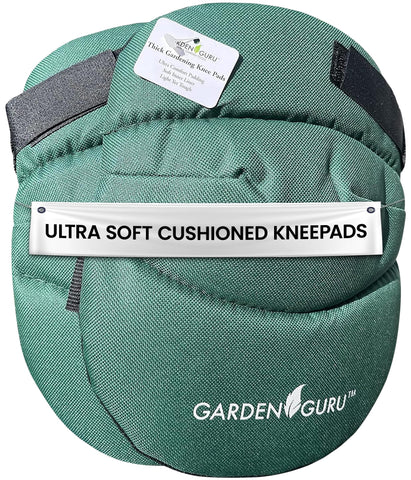 Garden Guru knee pads adjustable-straps provide secure all-day comfort.