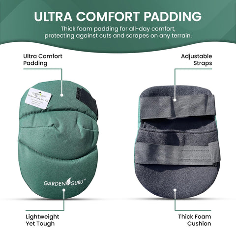 Garden Guru knee pads lightweight-durable protection for tough tasks.