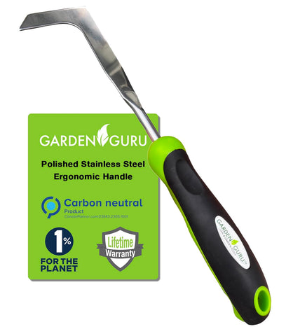 Garden Guru patio crack weeder with ergonomic handle for easy crack weed removal