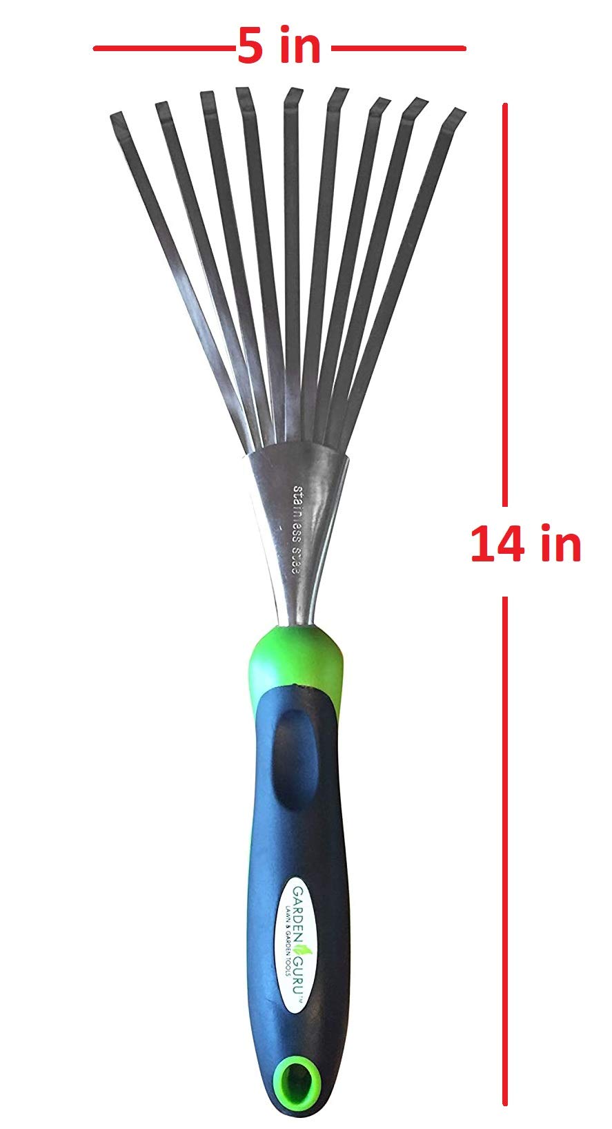 Garden Guru soil tiler with ergonomic handle designed to reduce hand fatigue