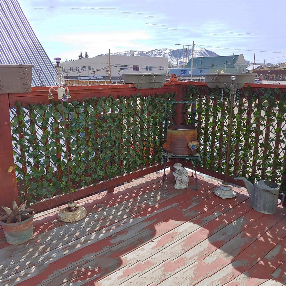 Garden Land expandable fence length can be adjusted to fit your space.