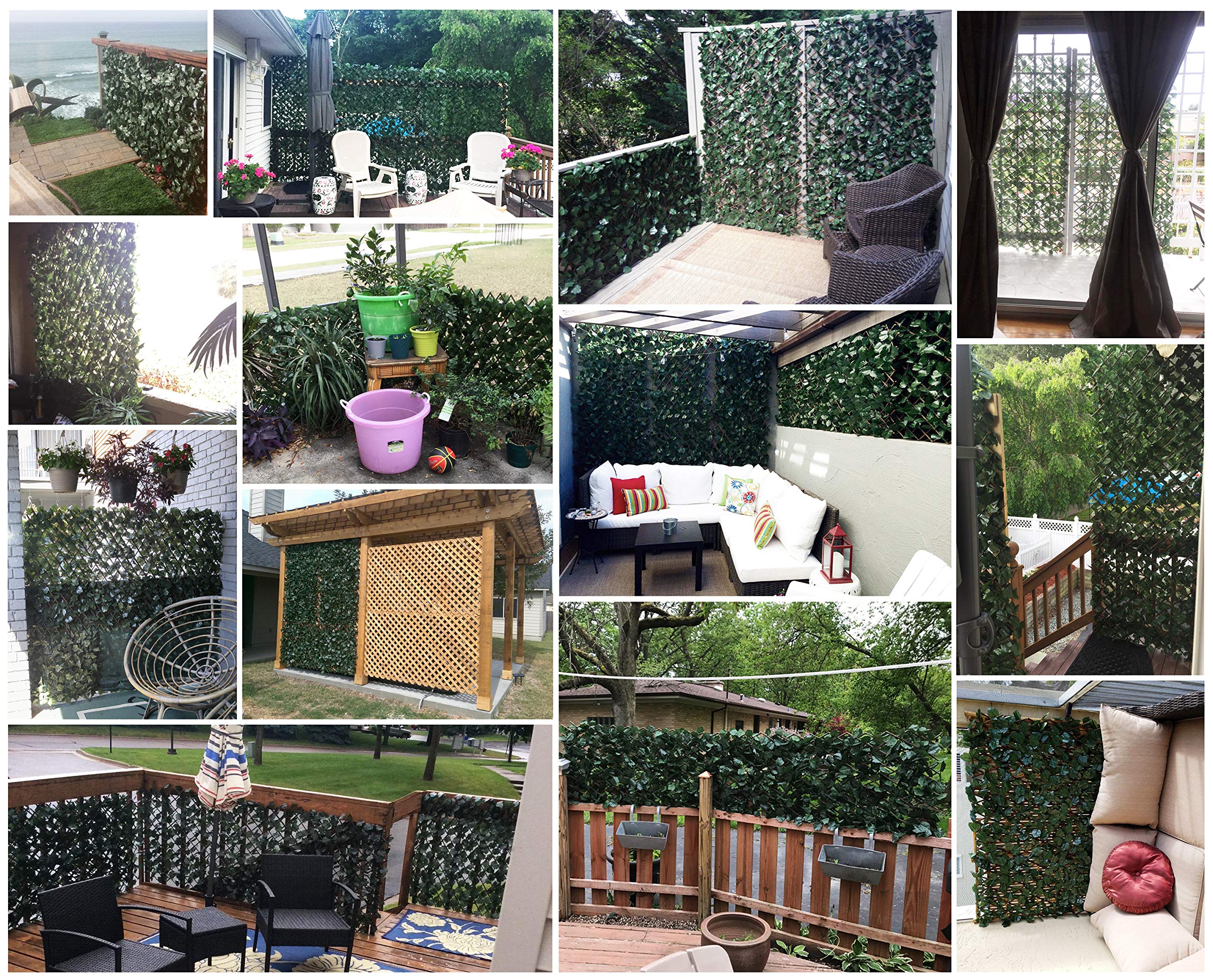 Garden Land privacy screen rolled closed shows compact size for quick setup.