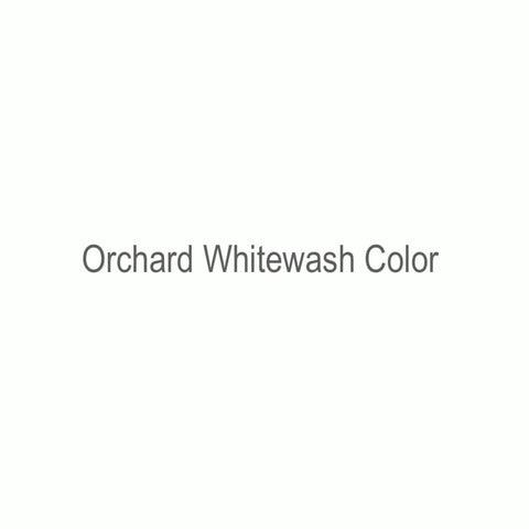 Garden Organix Country Orchard Whitewash Sun Shield with water resistant formula for durability