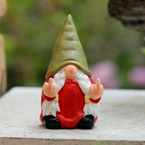 Garden ornament for porch or lawn adds a cheeky focal point.