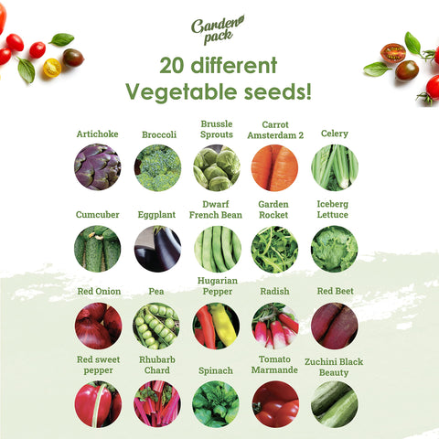 Garden Pack beginner-friendly seeds help new gardeners start with confidence.