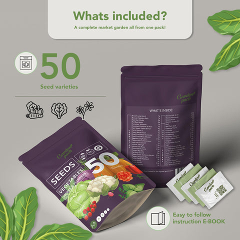 Garden Pack Over 25,000 Seeds delivers great value.