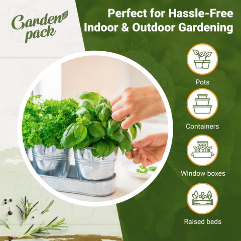 Garden Pack wooden gift box perfect for herb-loving friends.