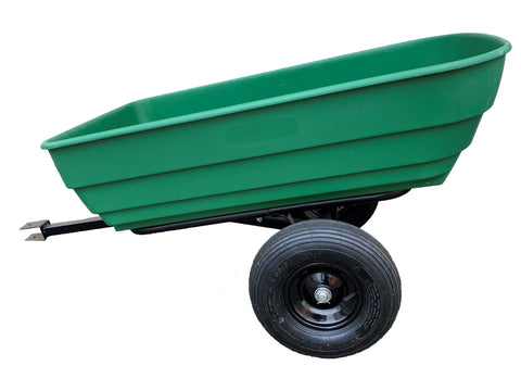 Garden Star Tow Barrow Dump tray shown for heavy-duty yard tasks and debris transport