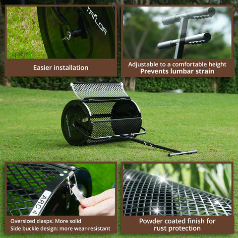 Garden Tailor adjustable-handle design ensures comfortable operation at any height