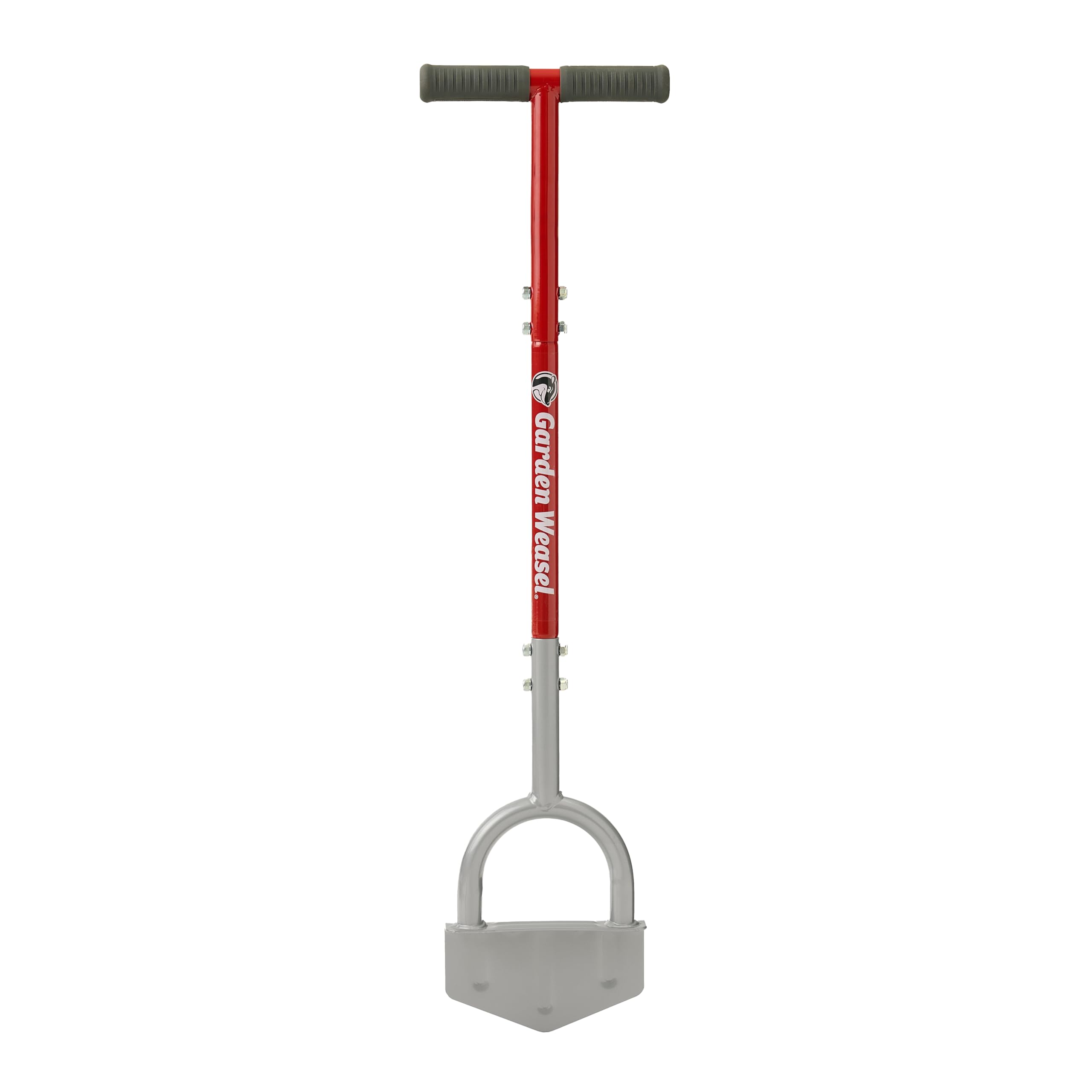 Garden Weasel Edger-Chopper assembled length shown as 38 inches
