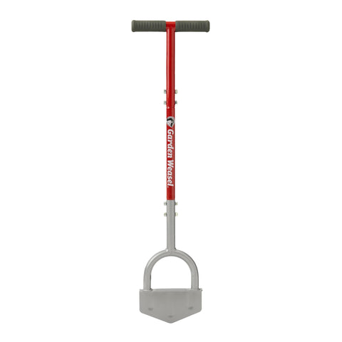 Garden Weasel Edger-Chopper assembled length shown as 38 inches
