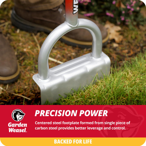 Garden Weasel Edger-Chopper professional-grade edging tool for durability.