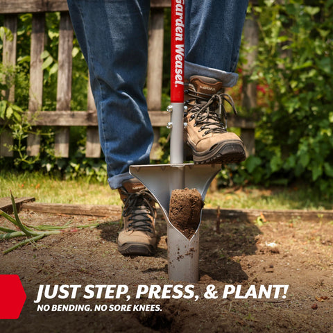 GARDEN WEASEL ergonomic T-handle delivers durable control