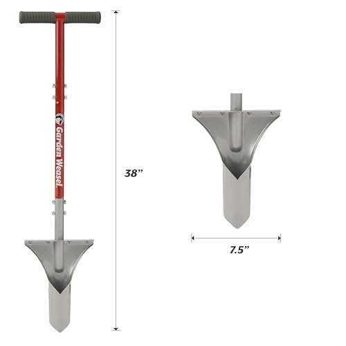GARDEN WEASEL footplate provides ergonomic support for comfortable planting