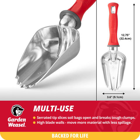 Garden Weasel Potting Scoop professional-grade design for reliable performance.