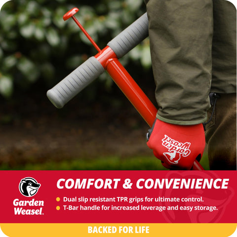 Garden Weasel WeedPopper offers fast, chemical-free lawn maintenance options.