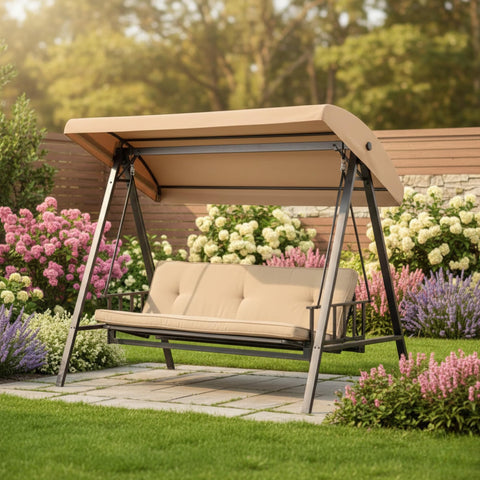 Garden Winds replacement canopy for Style Selections GCS00395A with precise fit guidance.