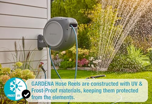 Gardena bracket template for easy wall installation