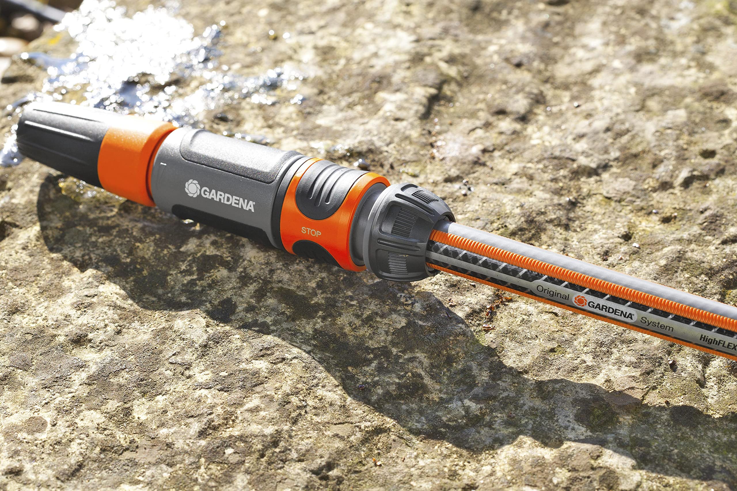 Gardena Cleaning Nozzle warranty-set highlights peace of mind and dependable support