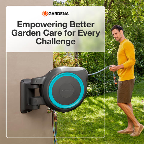 Gardena 5 ft connecting hose included for tap connection.