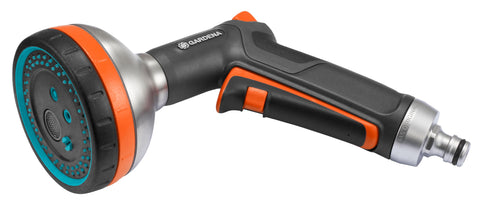 Gardena Premium Multi Sprayer with dirt filter ensures cleaner irrigation and fewer clogs