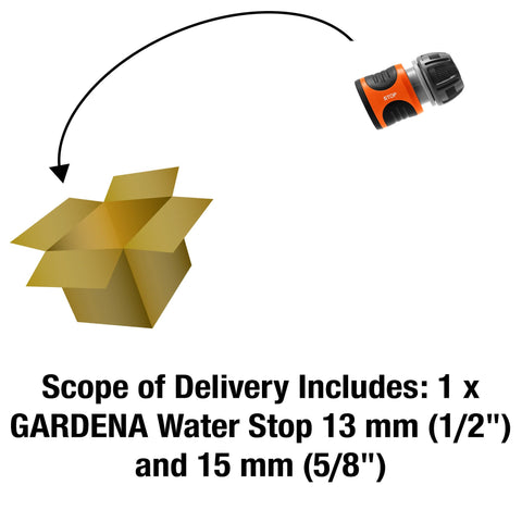 Gardena soft grooved grip keeps the hand comfortable during use