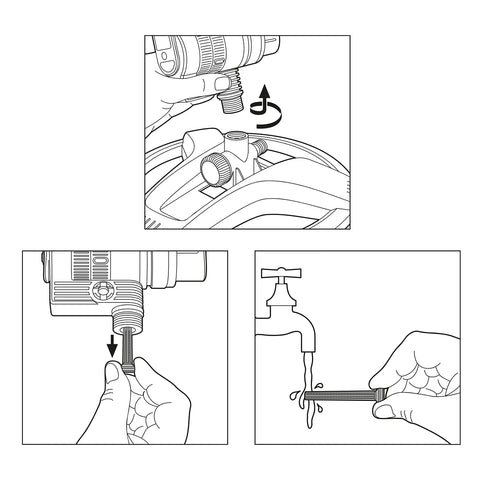 Gardena ZoomMaxx turbo gear for reliable, consistent spray patterns