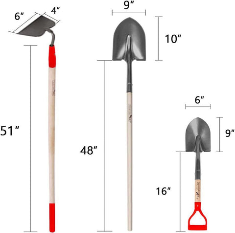 GardenAll ergonomic grips for enhanced control across garden chores