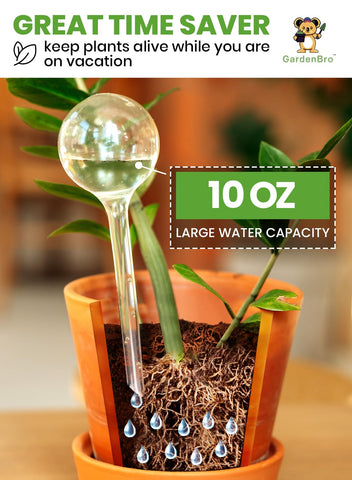Gardenbro soil-preparation-stick helps precise pot setup