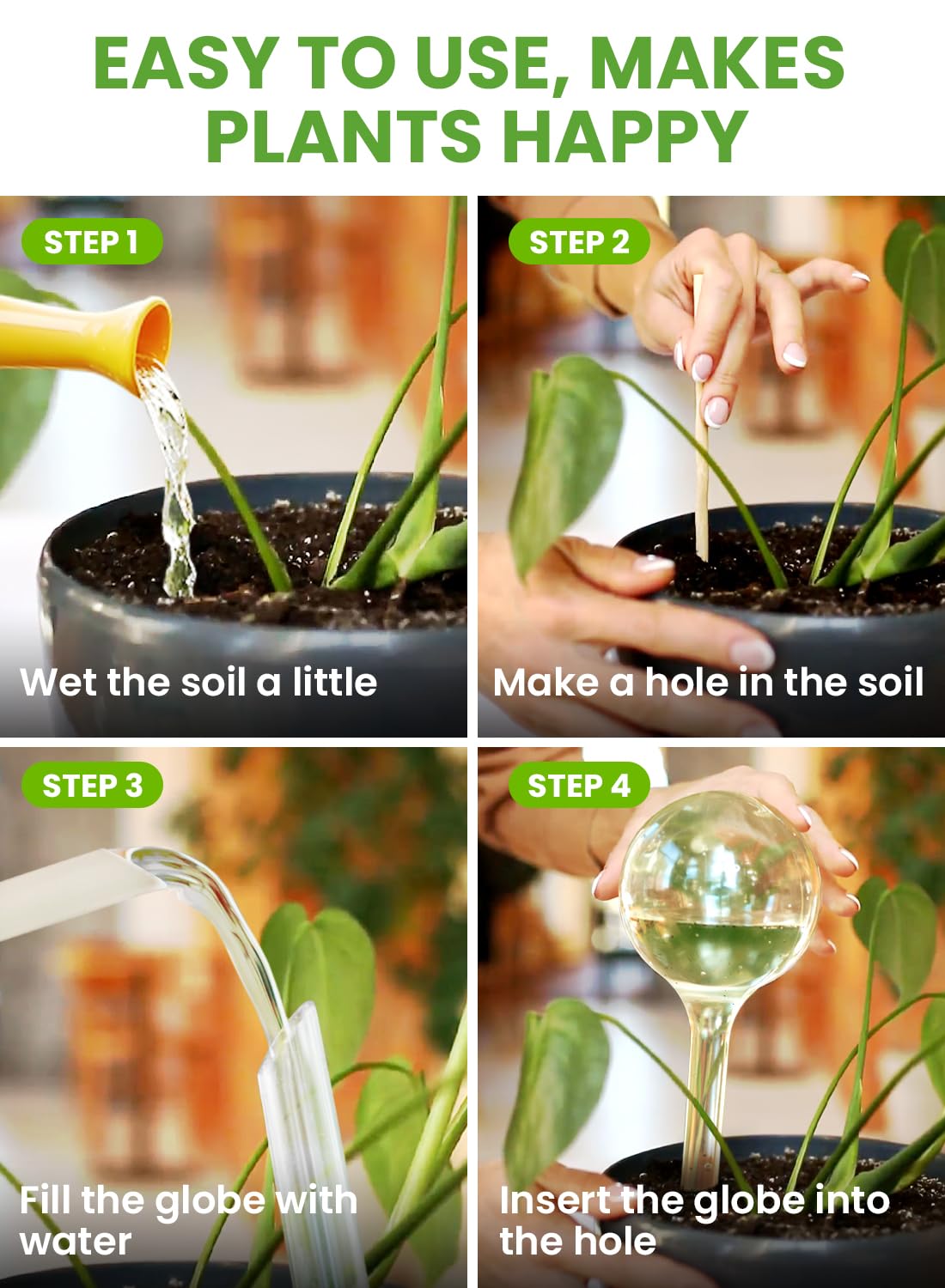 Gardenbro travel-friendly-watering-system for vacation plant care