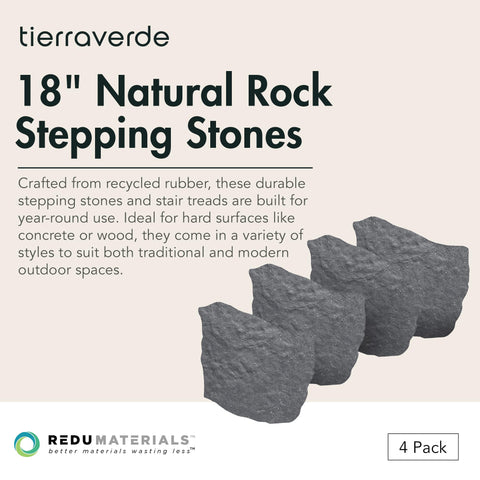 Garden Central TierraVerde placing stones over grass for quick landscape upgrade.