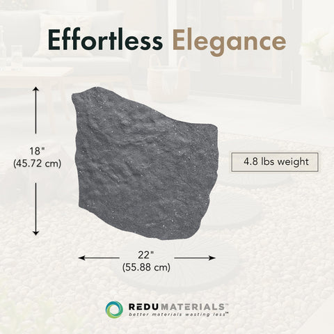 Garden Central TierraVerde winter-ready stepping stones with no seasonal storage needed.
