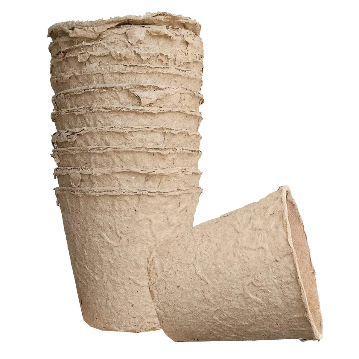 Garden Depot biodegradable peat pots set of ten for easy seed starting