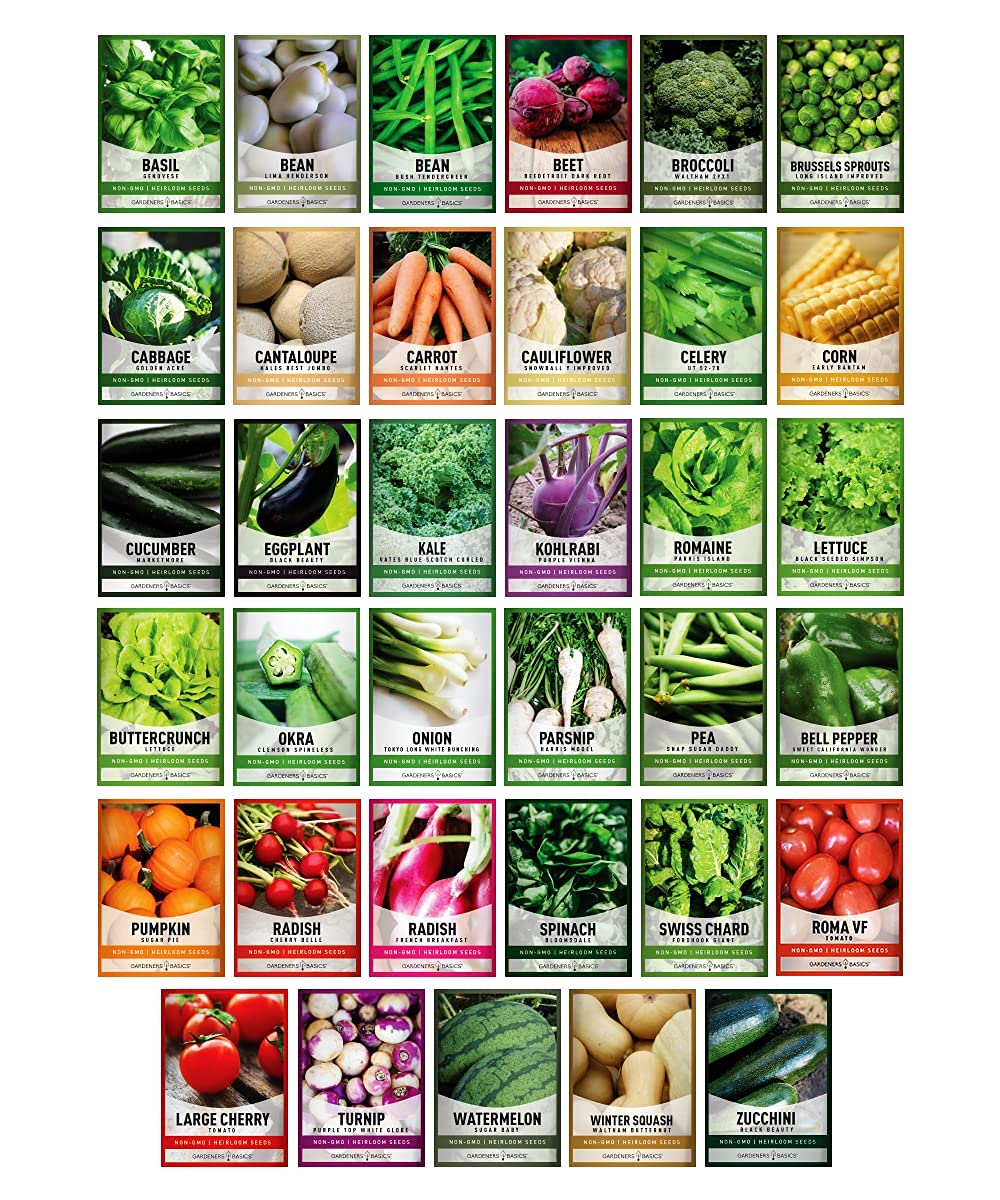 Gardeners Basics 16,000 seeds pack highlights abundance for reliable home gardening.