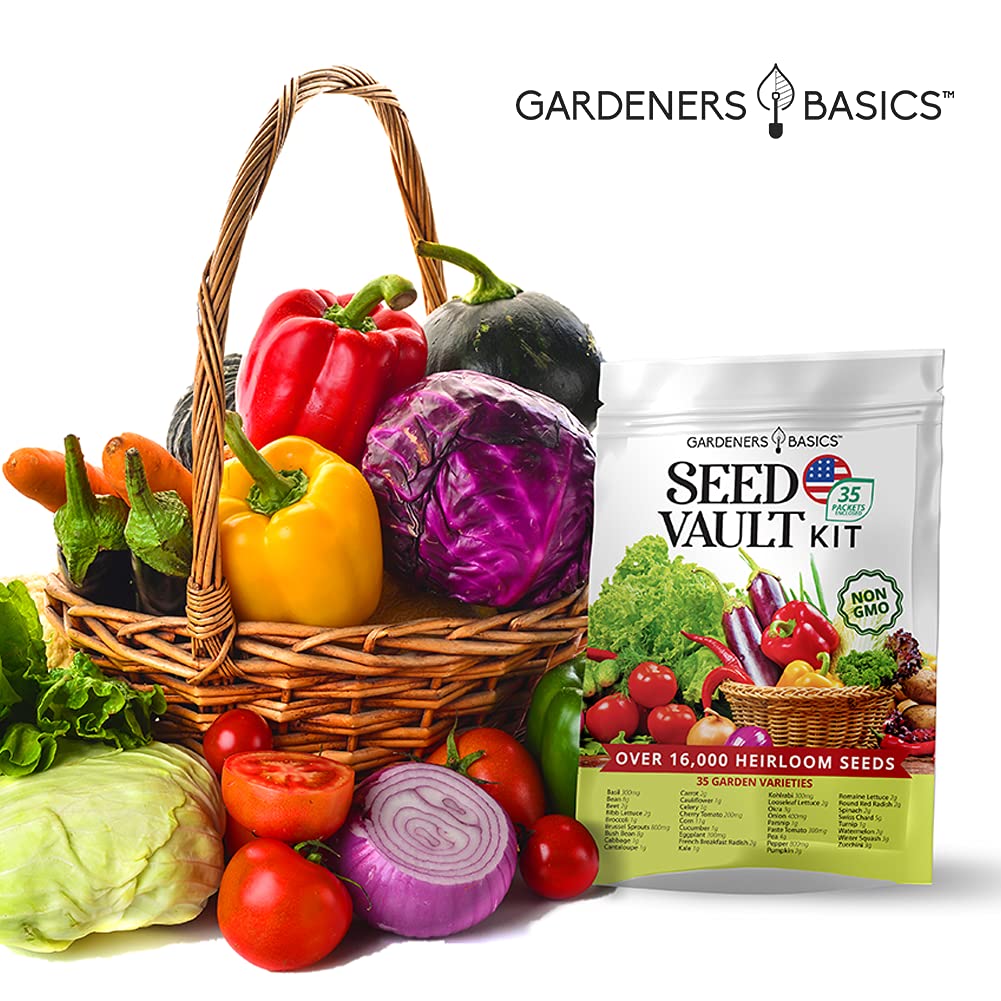 Gardeners Basics complete growing instructions included on packets for better starts.