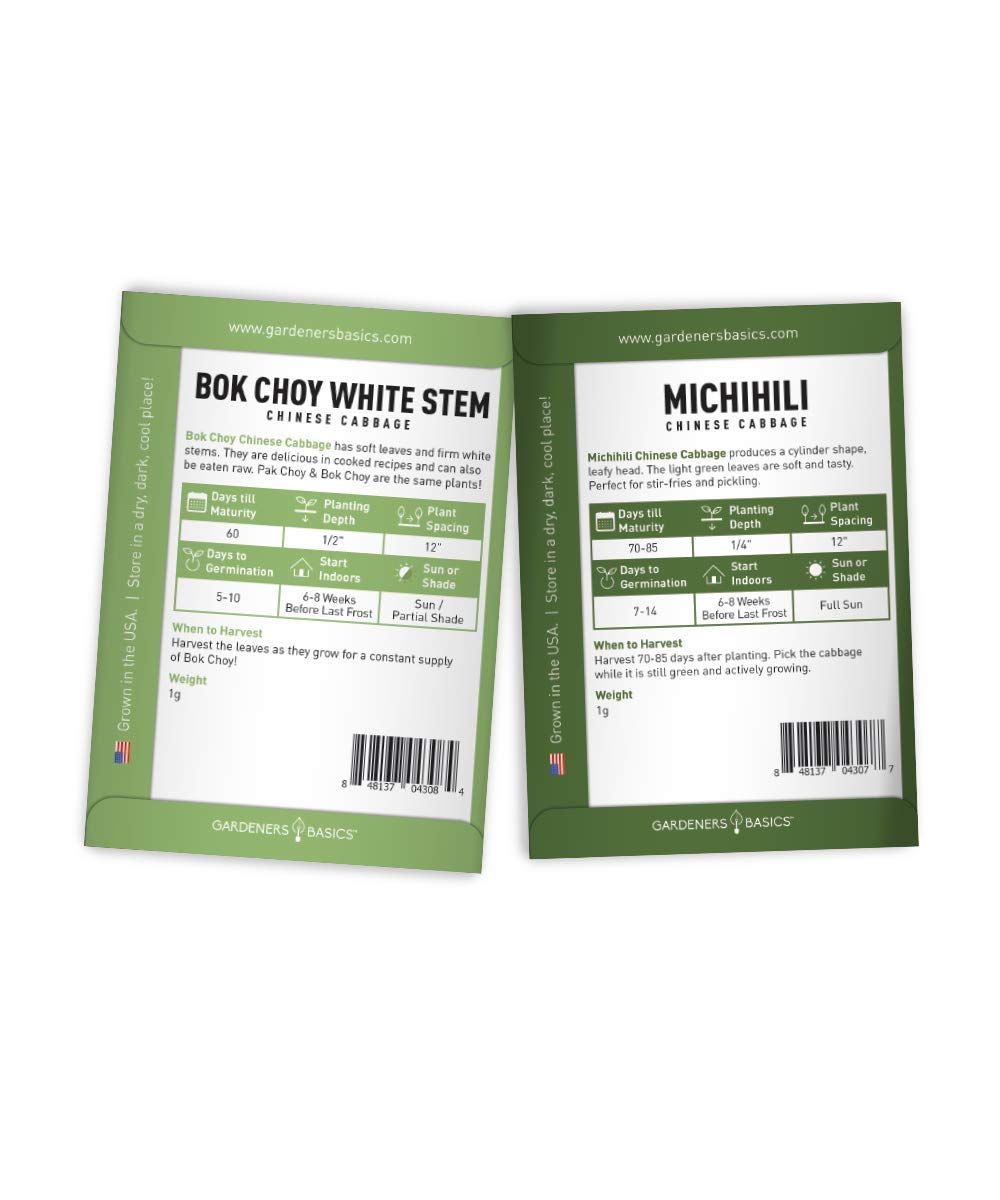 Gardeners Basics free plant markers help track cabbage varieties