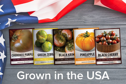 Gardeners Basics free plant markers included with your tomato seed pack.