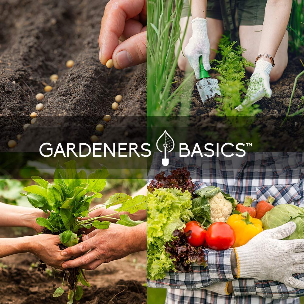 Gardeners Basics gift-ready seed kit appeals to gardeners and prep enthusiasts.