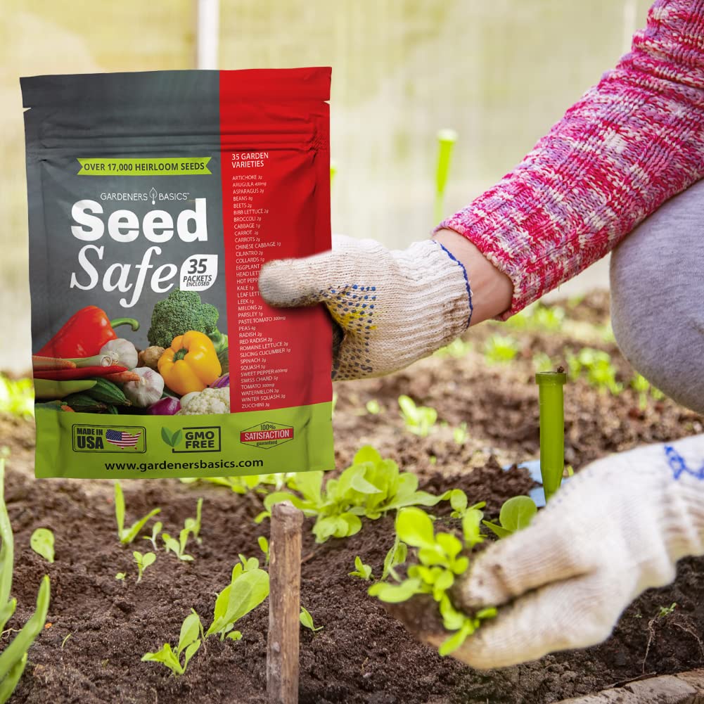 Gardeners Basics clear variety labeling aids planting and harvest