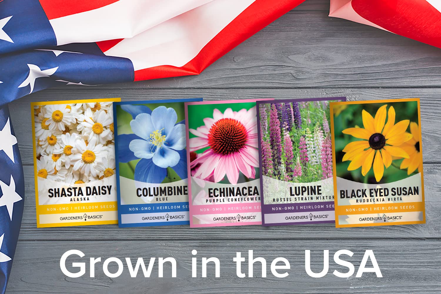 Gardeners Basics pollinator-friendly garden image highlighting bees visiting blooms.
