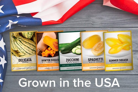 Gardeners Basics Waltham Butternut squash seeds packet for flavorful roasts