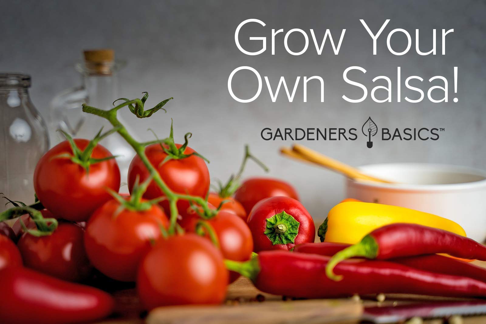 Gardeners Basics jalapeno seed packet for homemade salsa heat